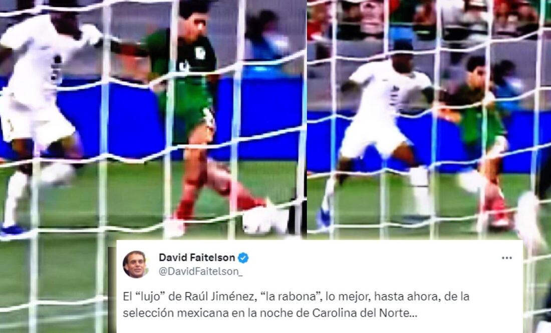 David Faitelson recibió críticas por alabar a Raúl Jiménez en el duelo ante Ghana. Foto: Especial