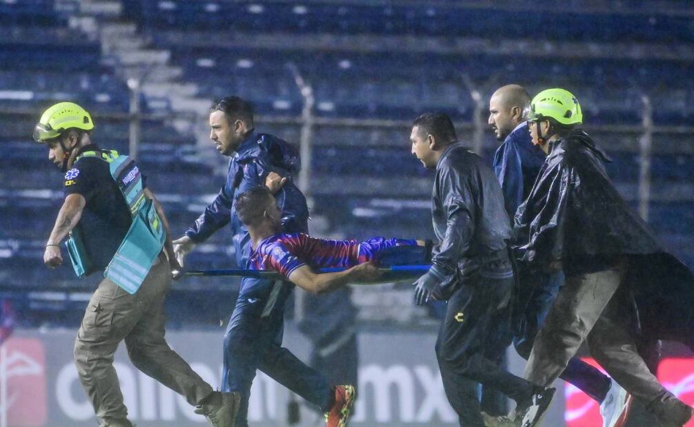 El jugador sufrió de una fractura. Foto: Imago7.