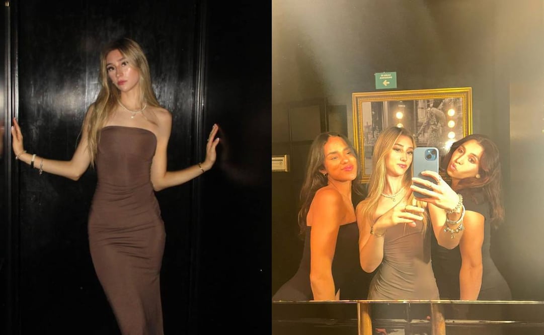 Tatiana Flores festejó junto a sus amigas sus 19 años de vida. Foto: Especial