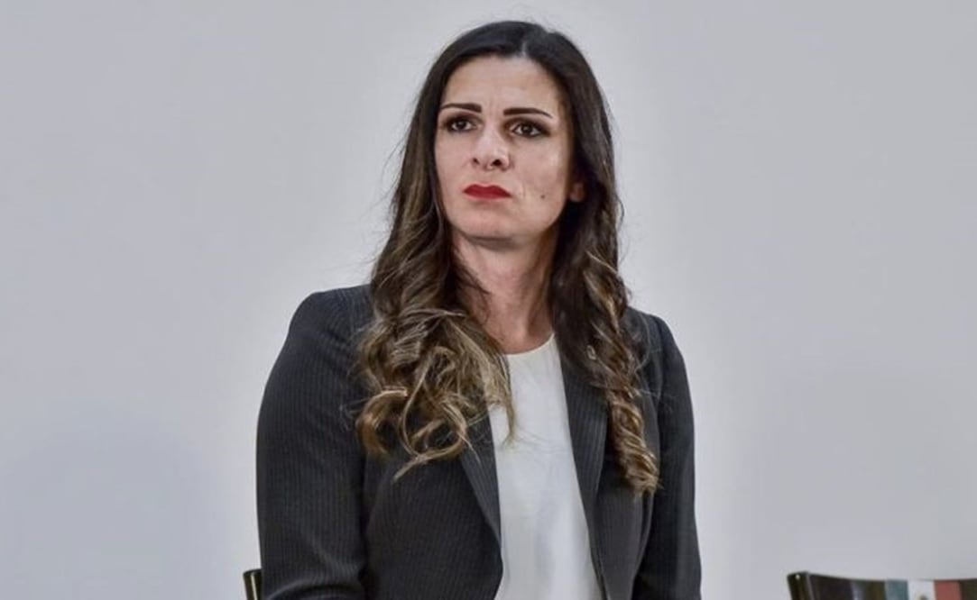 Ana Guevara sorprendida en un evento de Conade / FOTO: Especial