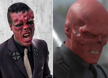 Él es el venezolano que quiere parecerse a… ¡Red Skull!