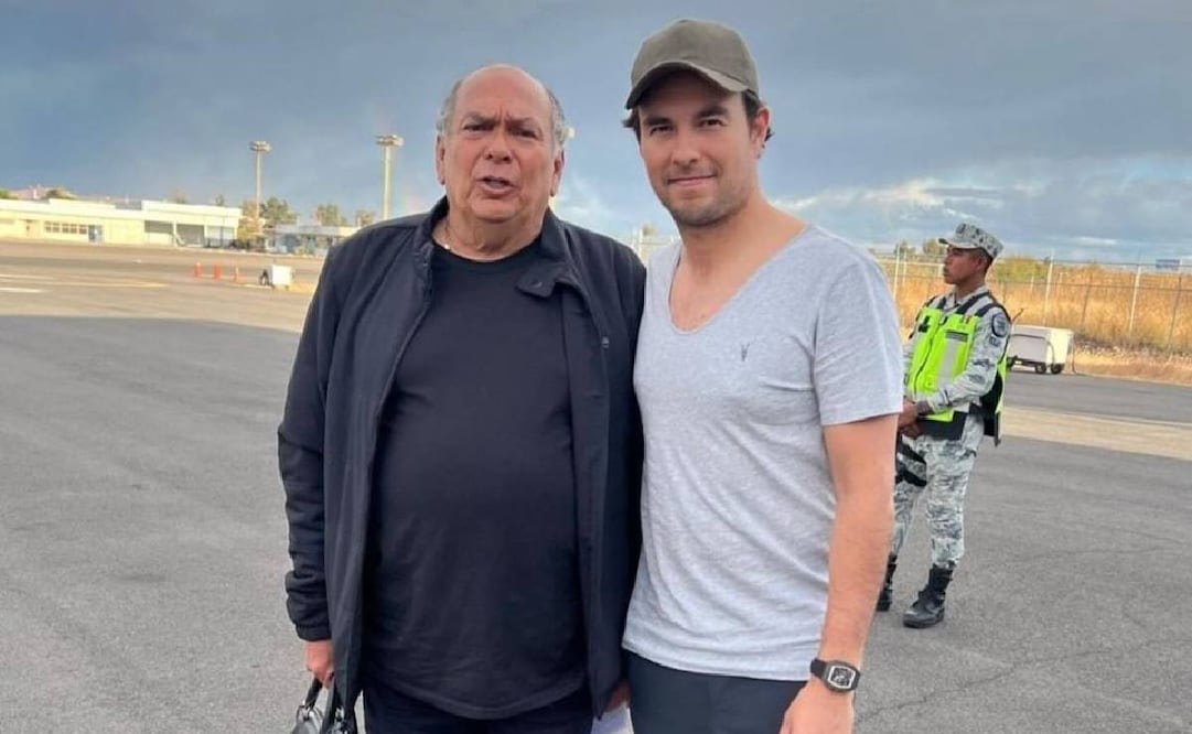 Antonio Pérez Garibay, padre de Checo Pérez, sufrió un infarto tras ver el accidente que sufrió el piloto en la Fórmula 1. Foto: @schecoperez