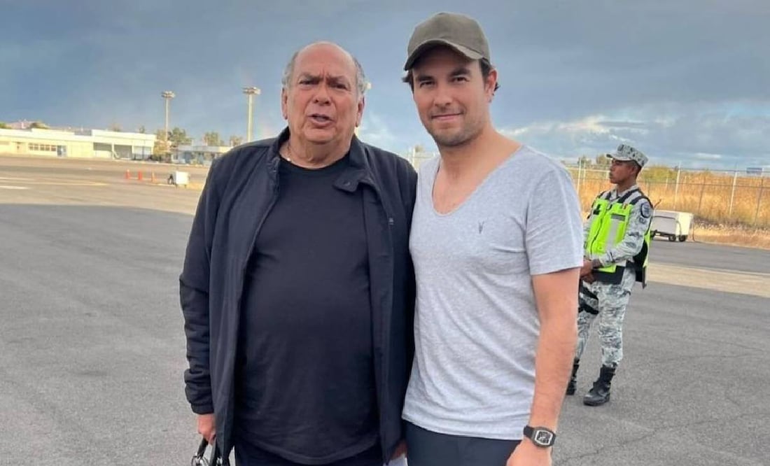 Antonio Pérez Garibay y Sergio Pérez - Foto: @schecoperez