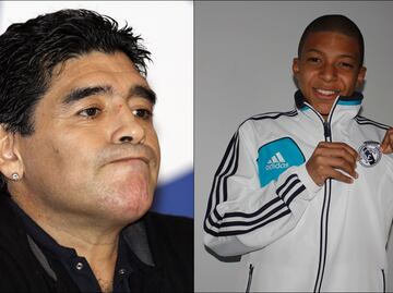 VIDEO: Diego Armando Maradona le sugirió a Florentino Pérez contratar a Kylian Mbappé