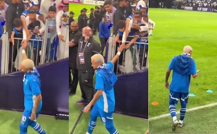 ¡Neymar sufre un robo insólito! Un fan lo despojó de un anillo en sus narices y lo puso en venta