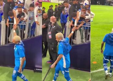 ¡Neymar sufre un robo insólito! Un fan lo despojó de un anillo en sus narices y lo puso en venta