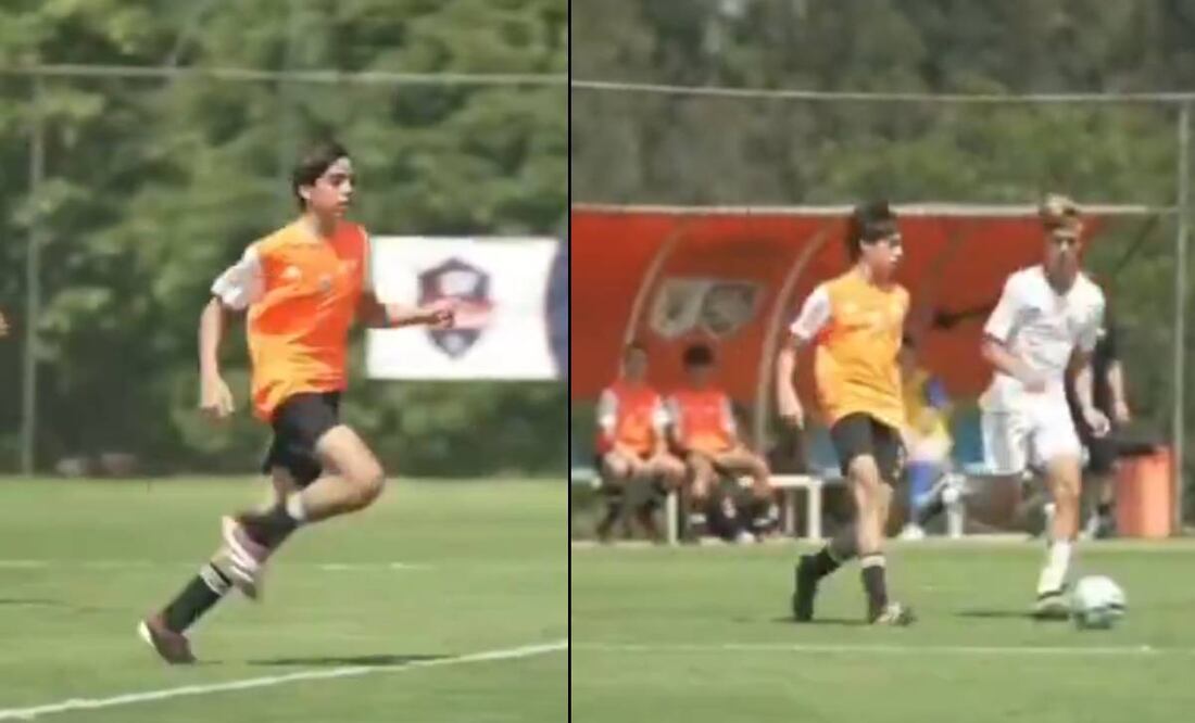 Hijo de Kaká deslumbra con su estilo de juego en el campo. FOTO: Capturas