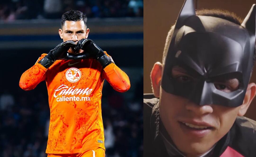 Cuando el América anota, Malagón Festeja como el Caballero de la Noche. Foto: Especial.