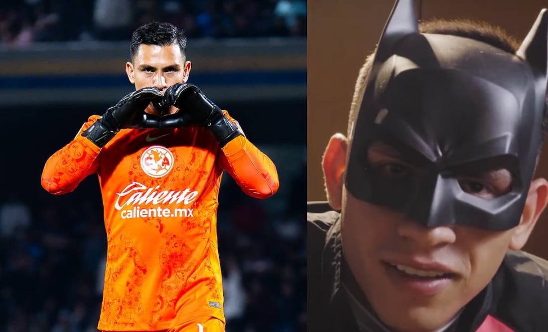 Cuando el América anota, Malagón Festeja como el Caballero de la Noche. Foto: Especial.