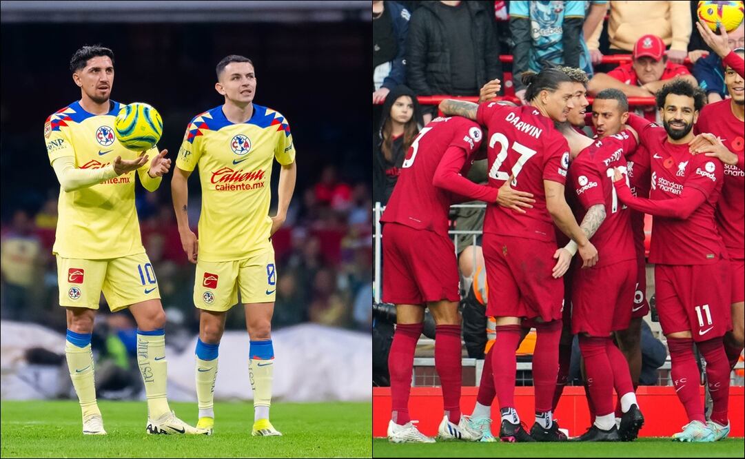 América y Liverpool. FOTOS: Imago7 / Captura