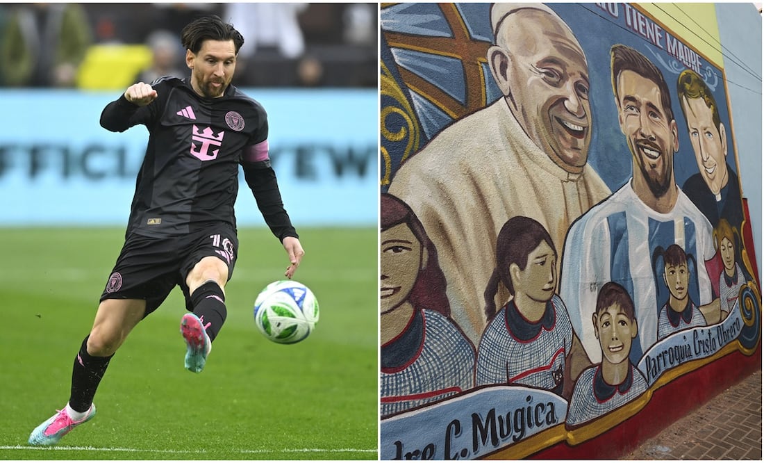 Messi le manda mensaje al papa Francisco Foto: AP