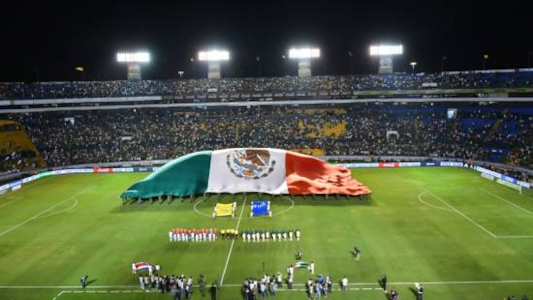 En 2018, la Selección Mexicana visitó el Estadio Universitario para enfrentar en un amistoso a Costa Rica. Foto: Imago7