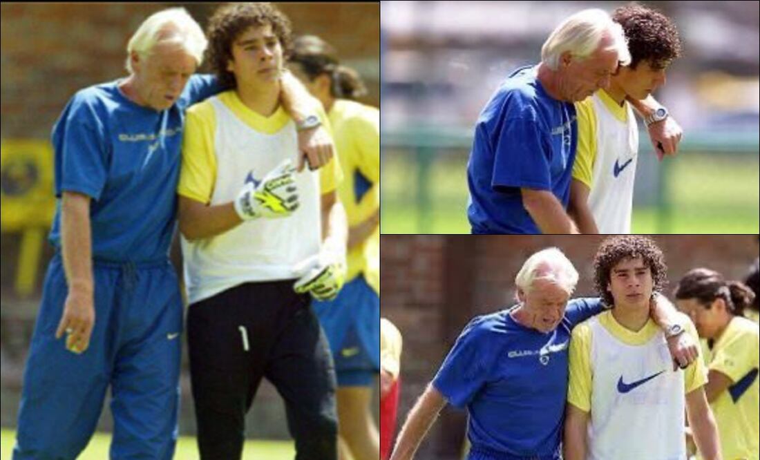 Guillermo Ochoa lamentó la muerte del entrenador neerlandés Leo Beenhakker. FOTOS: @yosoy8a