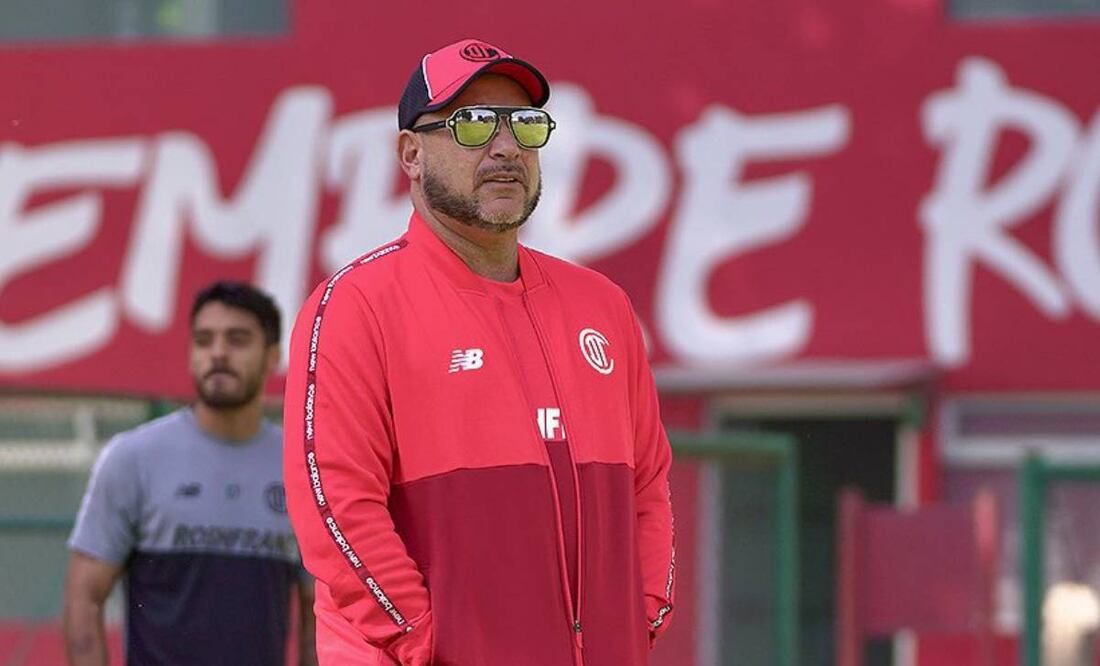 Mohamed no se ve como entrenador de la Selección Mexicana. Foto: @TolucaFC.