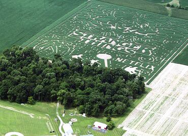 Laberinto Stranger Things… Todo fan querrá perderse aquí