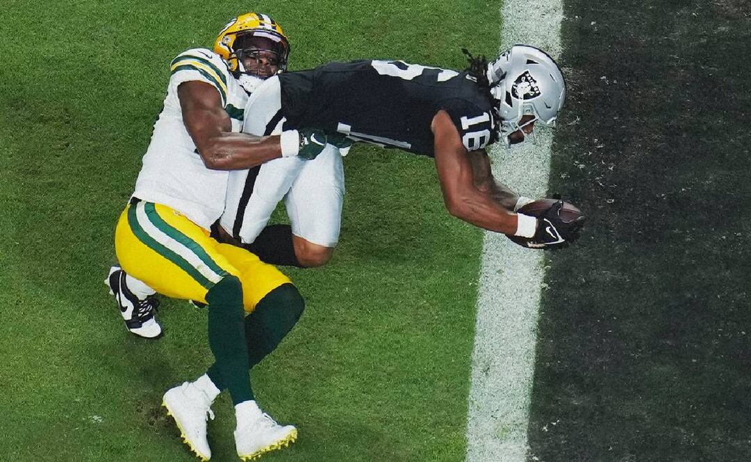 Los Raiders se impusieron a los Packers. Foto: @Raiders