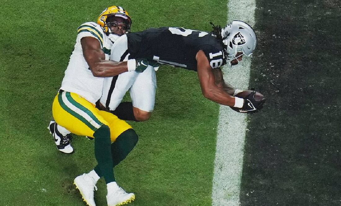 Los Raiders se impusieron a los Packers. Foto: @Raiders