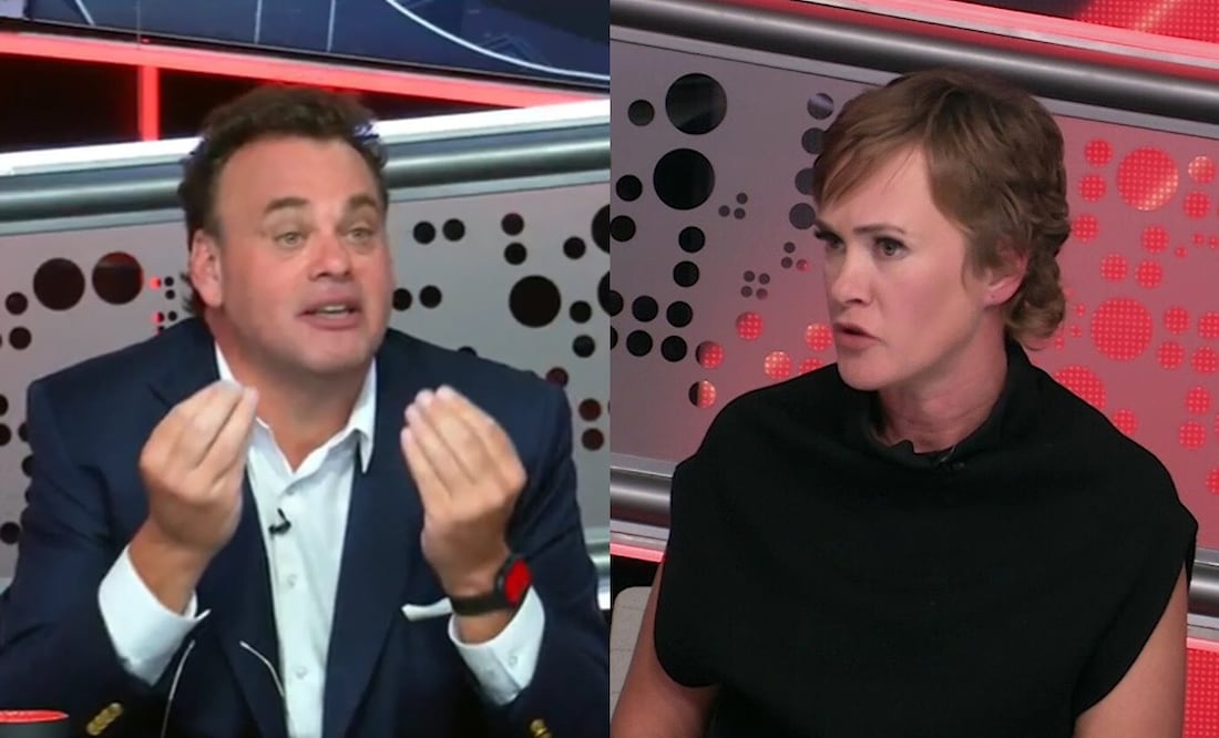 David Faitelson y Marion Reimers en Tercer Grado Deportivo / FOTOS: Capturas