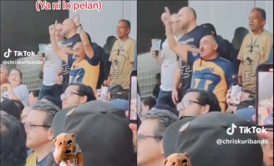 'Don Beto' fue ignorado en las gradas del Olímpico Universitario. FOTO: Captura