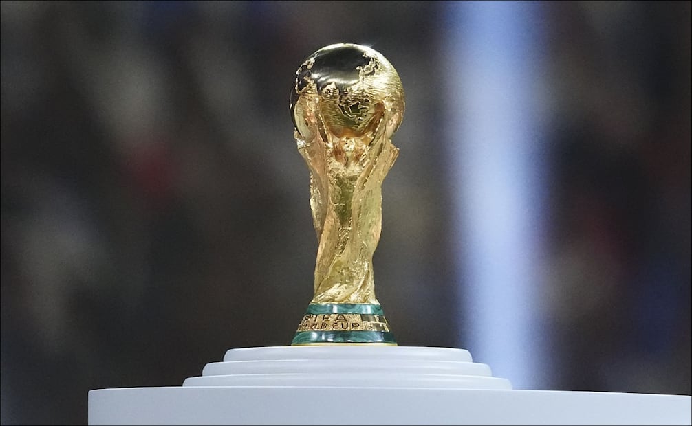 Este es el trofeo que estará en disputa durante la próxima Copa del Mundo de 2026. FOTO: Imago7