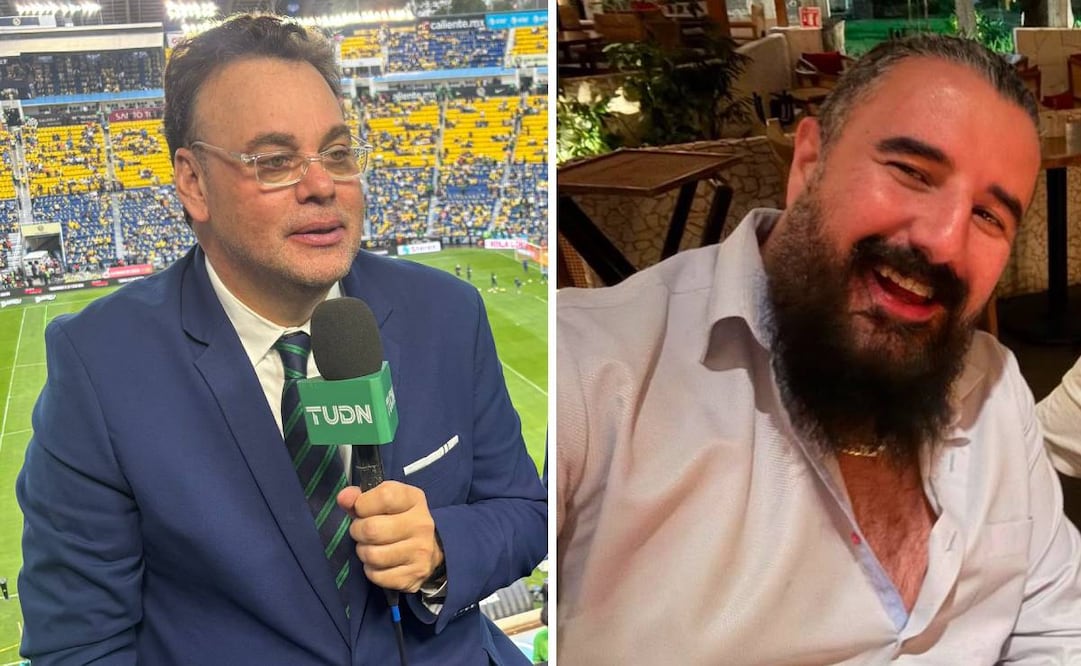 David Faitelson no puede ver ni en pintura a Álvaro Morales. Foto: Especial