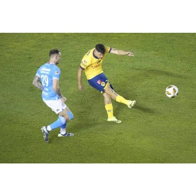 En la Semi de Vuelta ante Cruz Azul, Malagón marcó un golazo de media cancha. Foto: Imago7