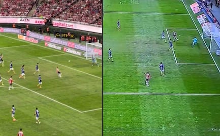 Chicharito Hernández anotó dos goles en su regreso con Chivas; ambos se los anularon