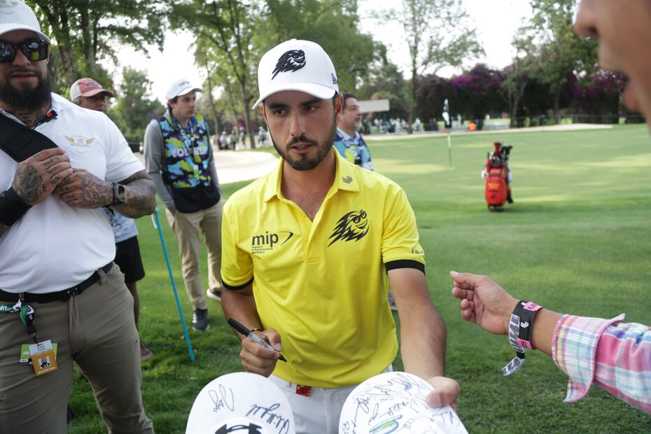 Abraham Ancer en LIV Golf City - Foto: Carlos Mejía/EL UNIVERSAL
