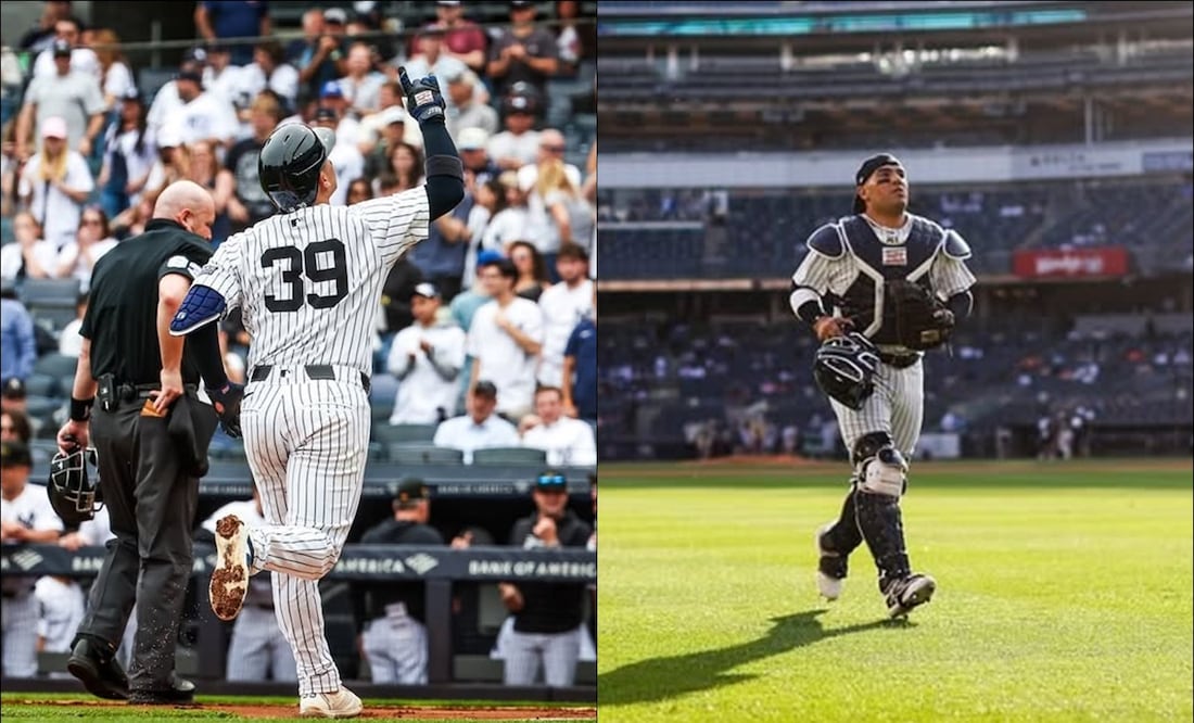 José Treviño agradeció en las redes a la afición por su apoyo mientras fue catcher de los Yankees. FOTO: @hiphipjose5