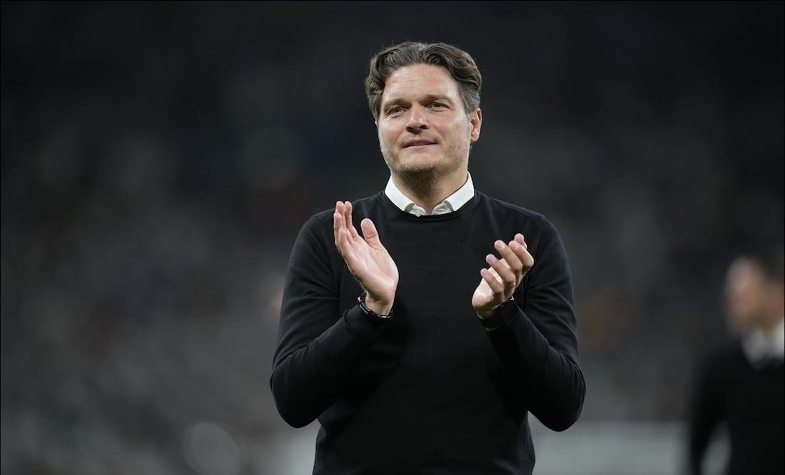 Edin Terzic aplaude después de la Final de la Champions League!. FOTO: EFE