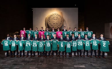 Selección Mexicana presenta su fotografía oficial del Mundial 2026 en el Museo de Antropología