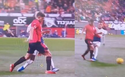 ¿Le perdonaron la roja? Roberto Alvarado pisó a un jugador de Xolos y sólo le mostraron la tarjeta amarilla