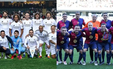 Partido de leyendas Real Madrid vs Barcelona: Horario y dónde ver EN VIVO el choque en el estadio Akron