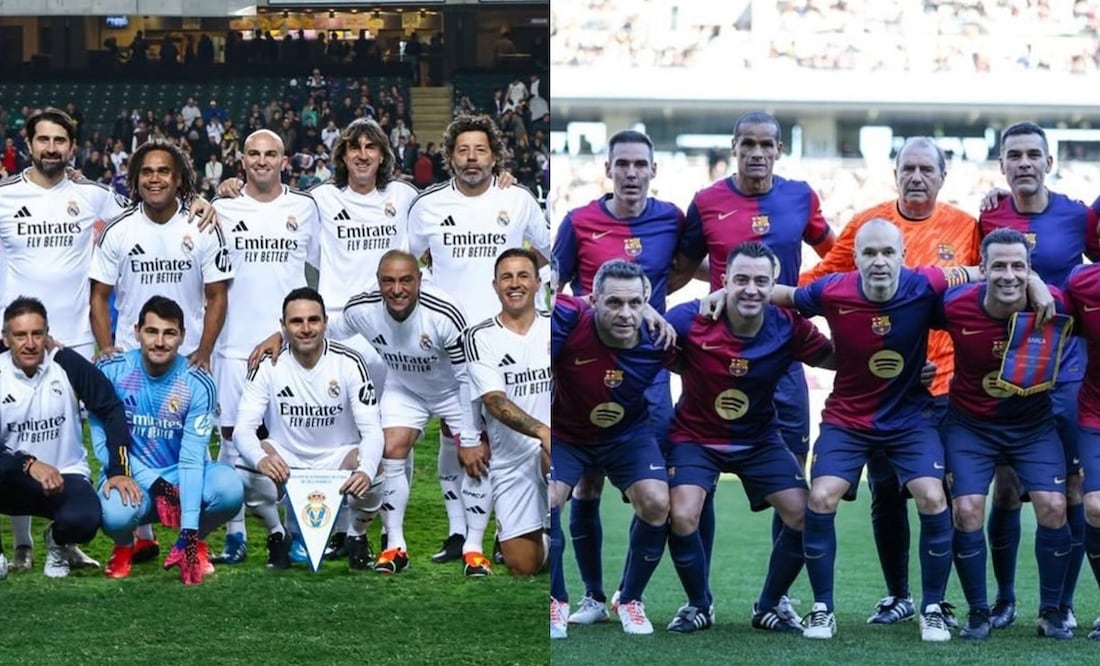 Las leyendas del futbol español verán acción esta tarde en la cancha del Nemesio Diez | FOTOS: Especial
