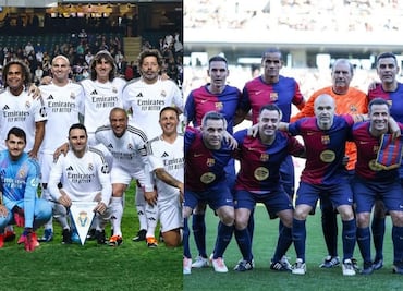 Real Madrid vs Barcelona: Horario y canales para ver EN VIVO el Clásico de Leyendas; hoy, domingo 13 de abril