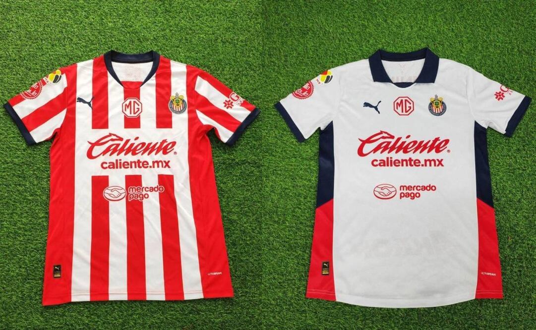 Las nuevas playeras (no oficiales) de Chivas ya están a la venta en internet. Foto: Especial