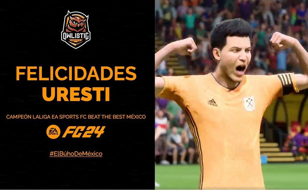 Aldo Uresti y Yidan, los reyes del “Beat The Best LaLiga FC Pro México” - Foto: FC24