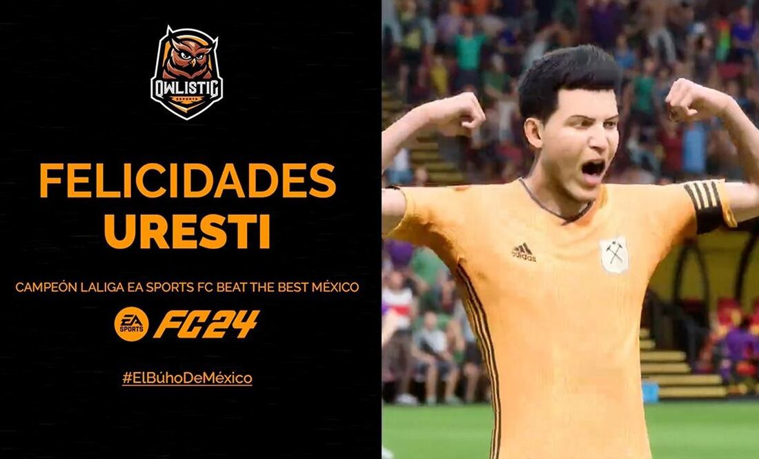 Aldo Uresti y Yidan, los reyes del “Beat The Best LaLiga FC Pro México” - Foto: FC24