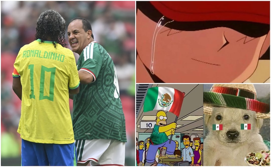 Los mejores MEMES del partido de Leyendas México vs Brasil Foto: Imago7 / Especial