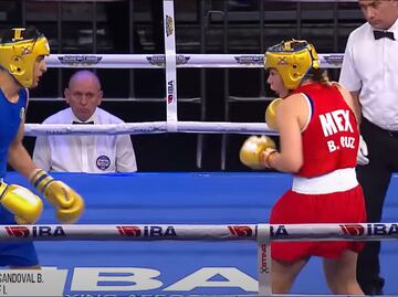 Boxeadora mexicana ya sintió el rigor de los golpes de Imane Khelif, pugilista con género polémico