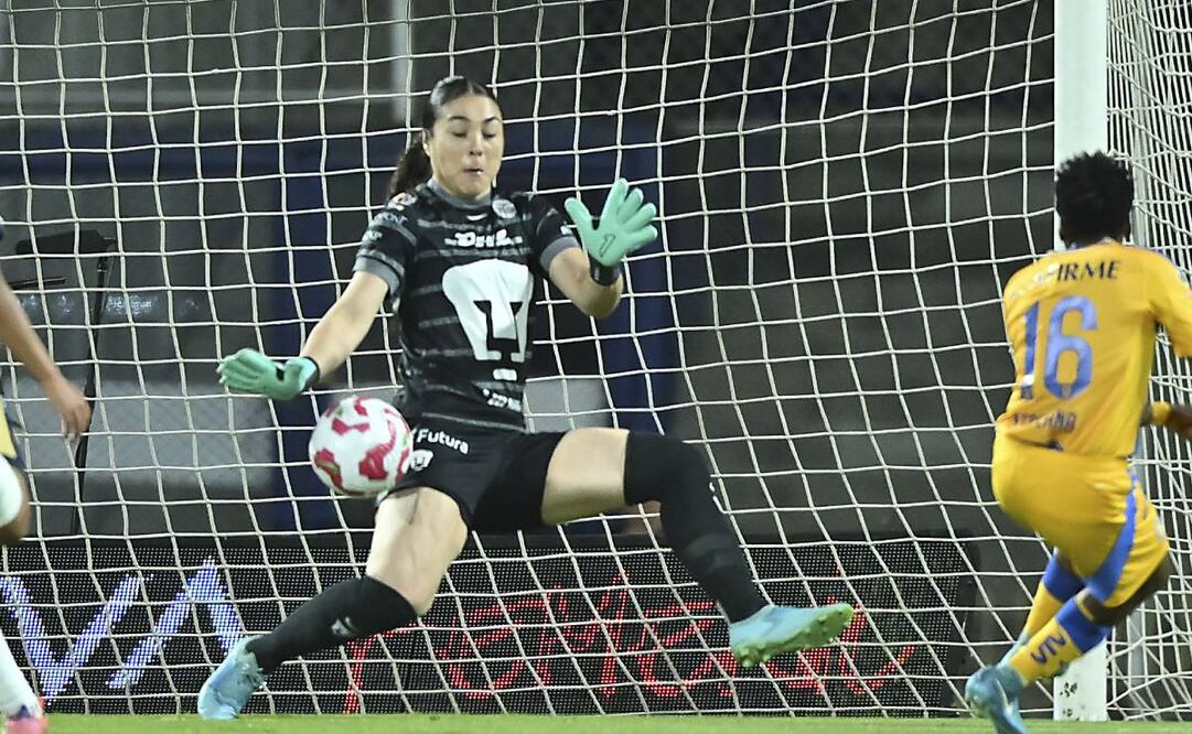 La portera fue la primera ocasión que le toca ser la MVP en un partido.  Foto: Imago7.