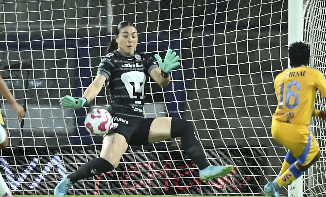 La portera fue la primera ocasión que le toca ser la MVP en un partido.  Foto: Imago7.