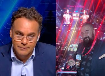 Álvaro Morales se burló de Faitelson por pelea de Canelo: 'Yo sí estoy aquí'