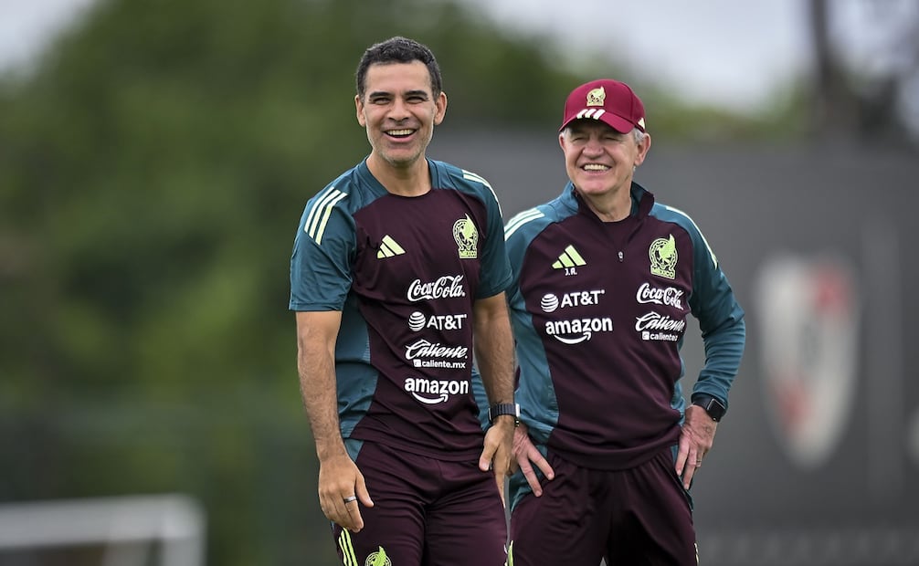Javier Aguirre y Rafael Márquez - Foto: Imago7