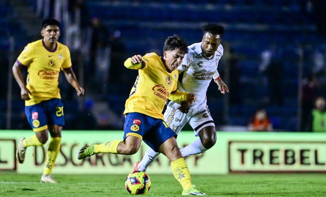América y Xolos durante la Jornada 2 del Clausura 2025 - Foto: Imago7