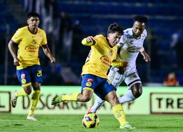 América y Xolos empatan en el Estadio Ciudad de los Deportes; la Sub-23 se va con invicto en la Primera División
