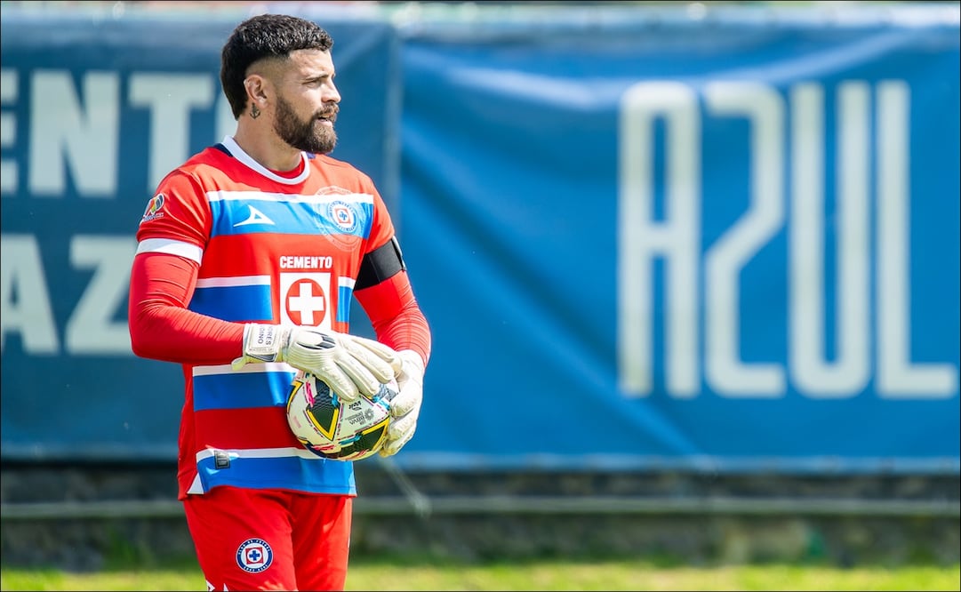 Andrés Gudiño pidió que Cruz Azul no tenga ““exceso de confianza” contra el Real Hope de Haití / FOTO: Imago7