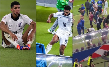 ¡Tremendo show de Bellingham! Jude fue presa de la frustración tras la derrota inglesa en la Euro