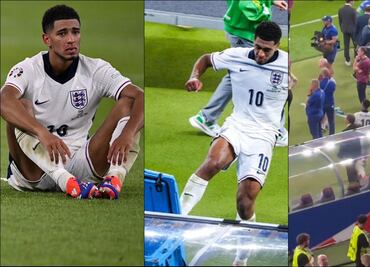 ¡Tremendo show de Bellingham! Jude fue presa de la frustración tras la derrota inglesa en la Euro