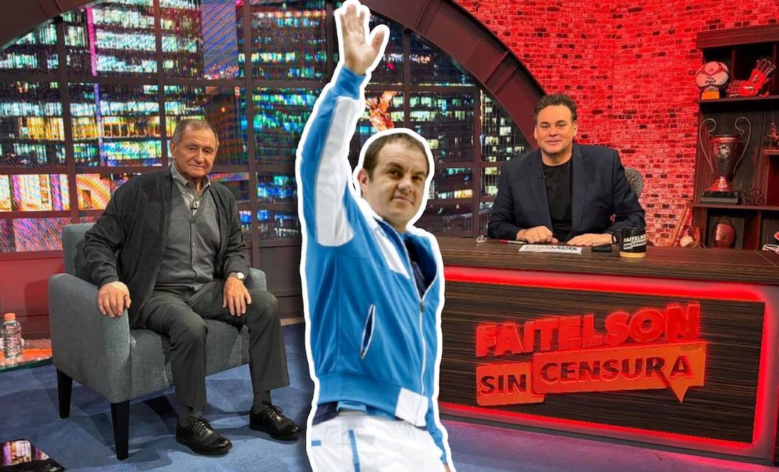 Enrique Meza ofreció disculpas a David Faitelson tras el golpe de Cuauhtémoc Blanco. FOTOS: Captura / Imago7